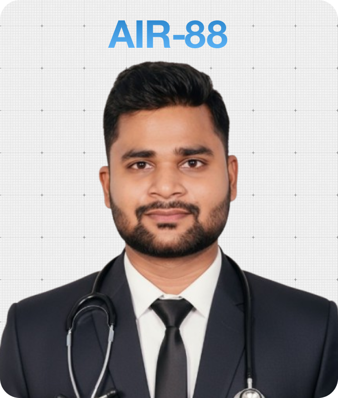 Dr. Ankit Patwa, Rank 88